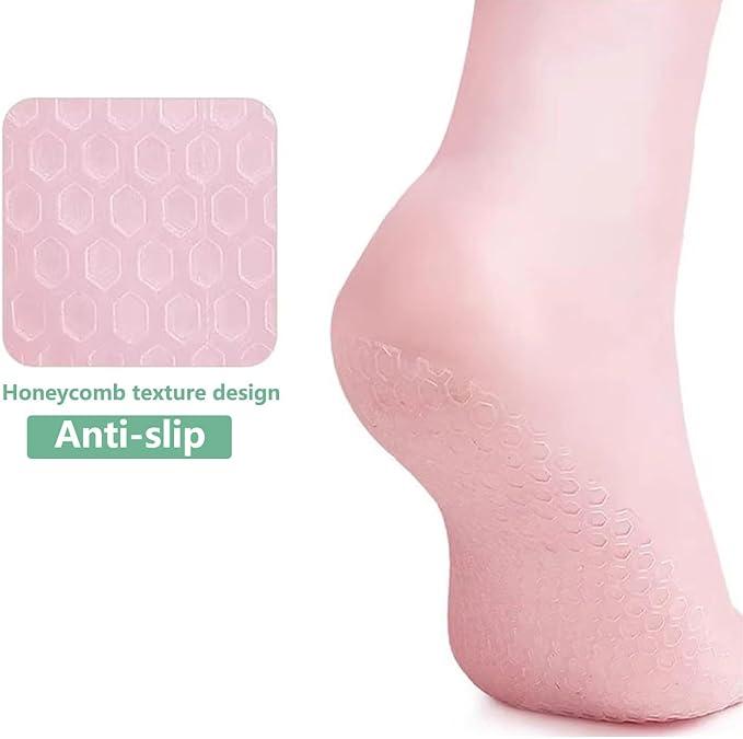 Silicone Gel Heel Socks (For Dry Cracked Feet)