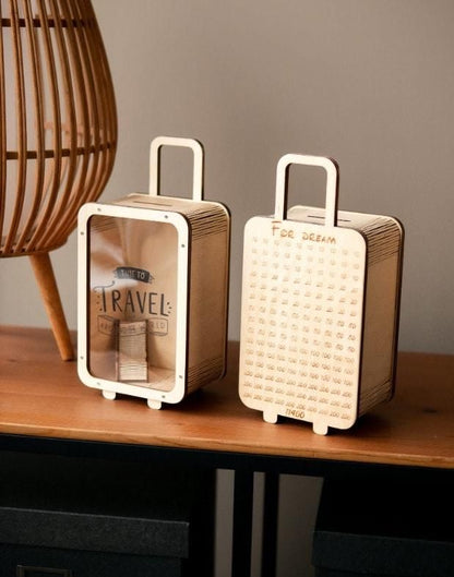Piggy Bank Travel Money Saving