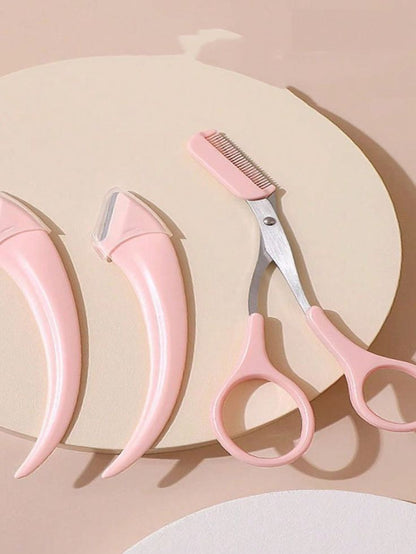 Eyebrow Trimmer with Comb Set