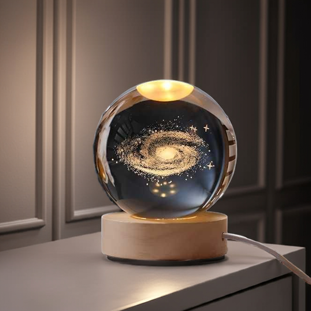 3D Crystal Lamp Ball(Assorted Design)